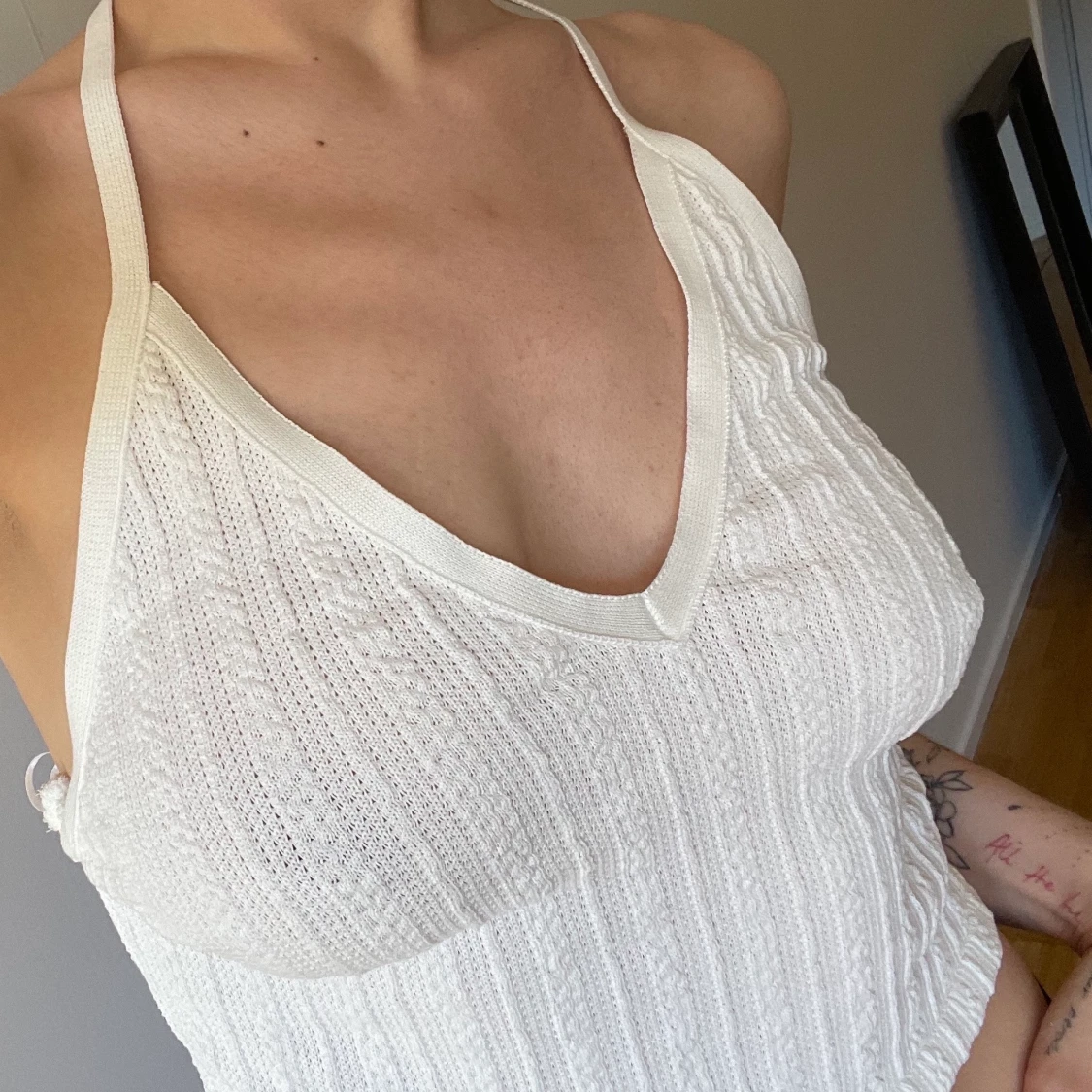 Halterneck topp från Zara 