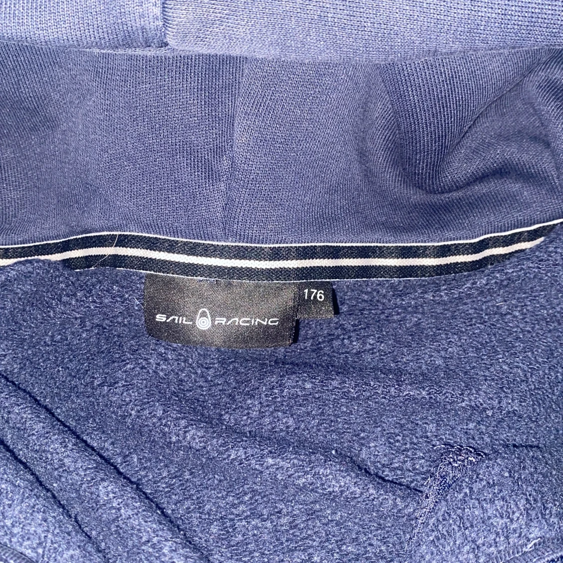 Blå sail racing hoodie  - 90