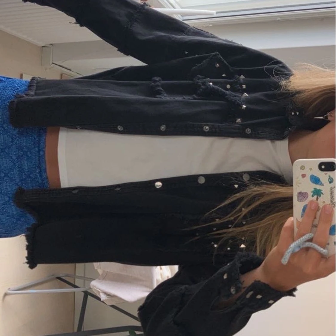 Zara jacka med nitar