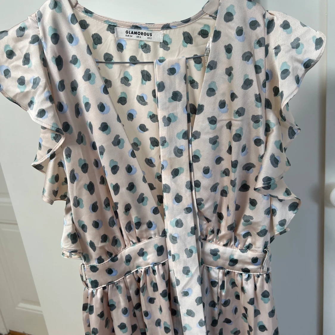 Långklänning med slits - 91