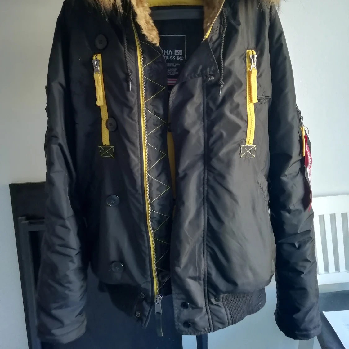 Ny alpha industri vinterjacka  - 91