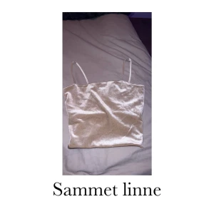 Linne - Säljer nu mitt sammet linne från Gina för att det inte längre kommer till användning ❤️är i bra skick ❤️Köparen står för frakten! 