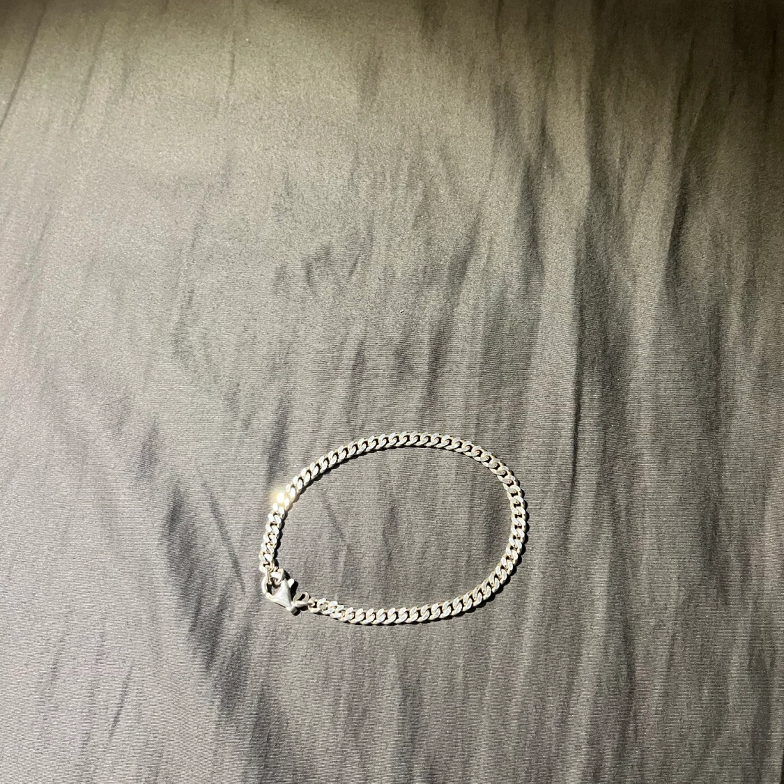 Silver kedja guldfynd