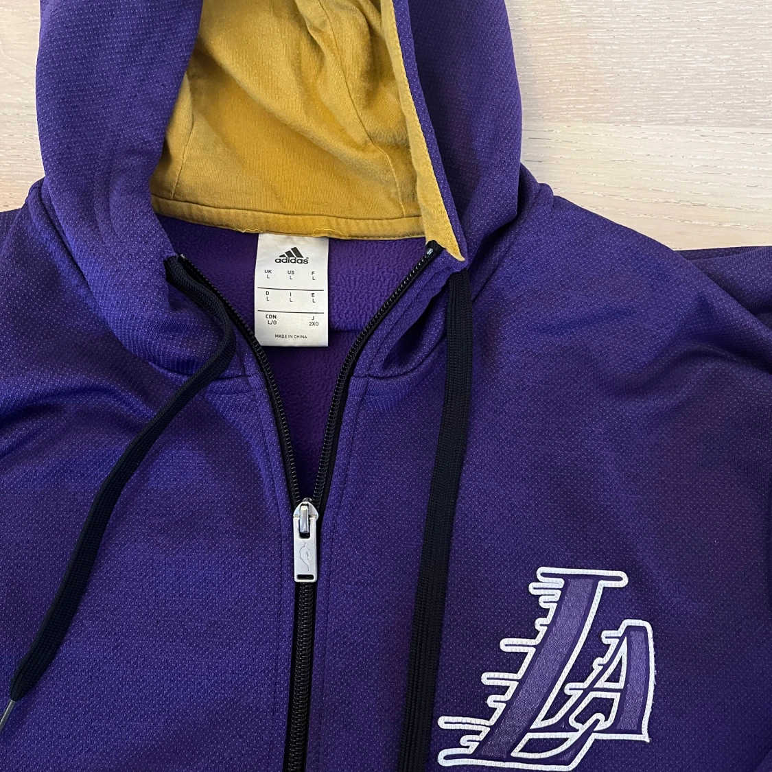 Adidas Los Angeles Lakers zip up - 90