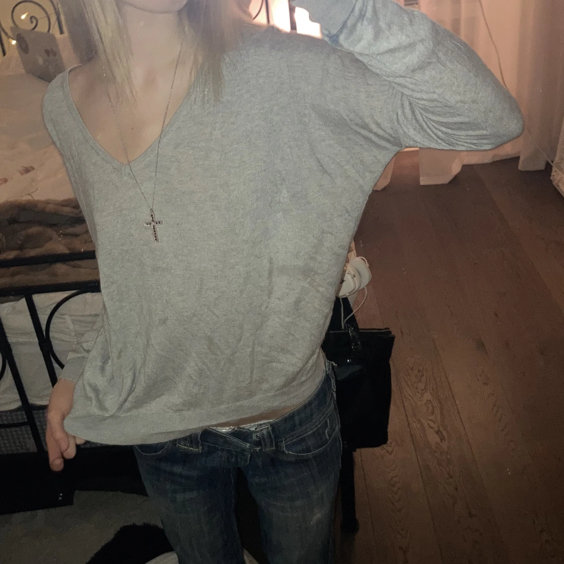 Grå tröja - 90