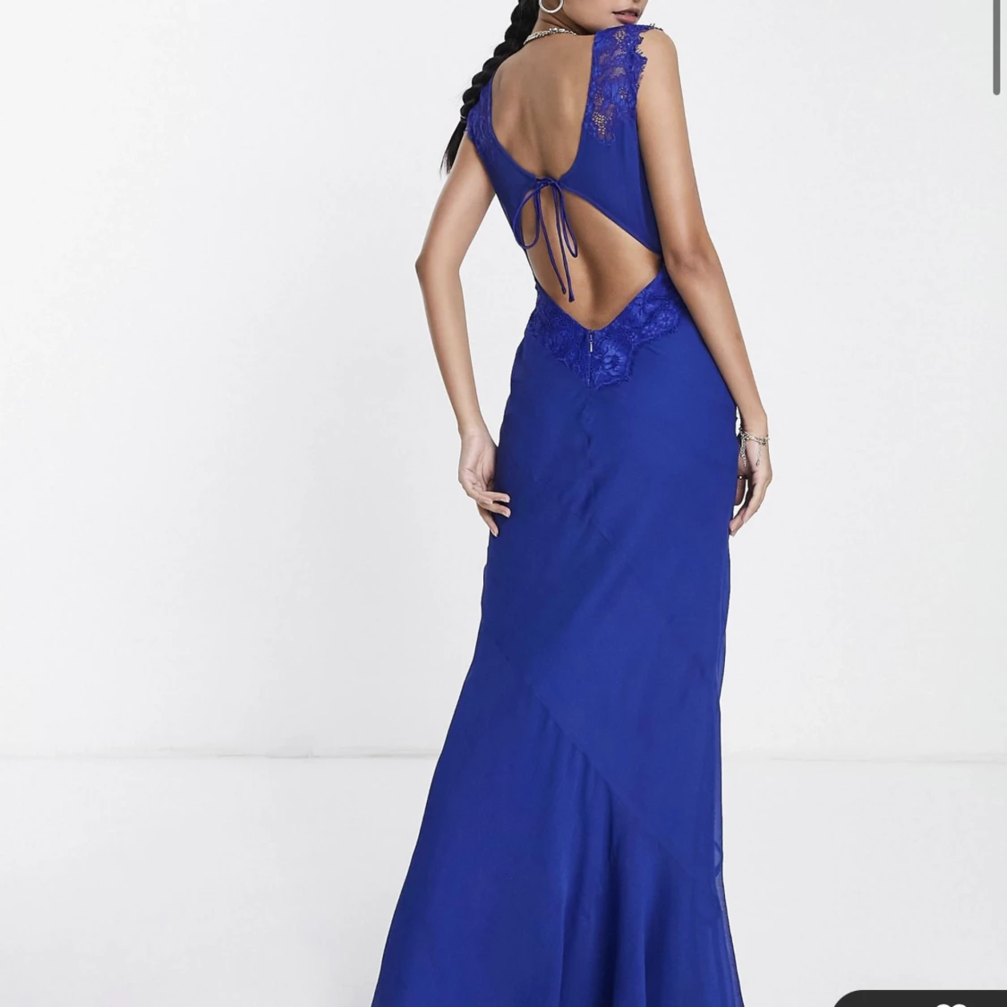 Blå balklänning  - 90