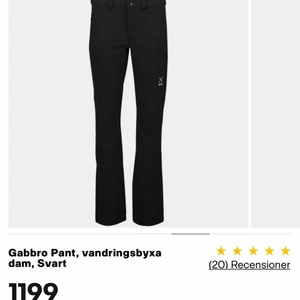 haglöfs byxor dam - storlek XS, nya använda en gång