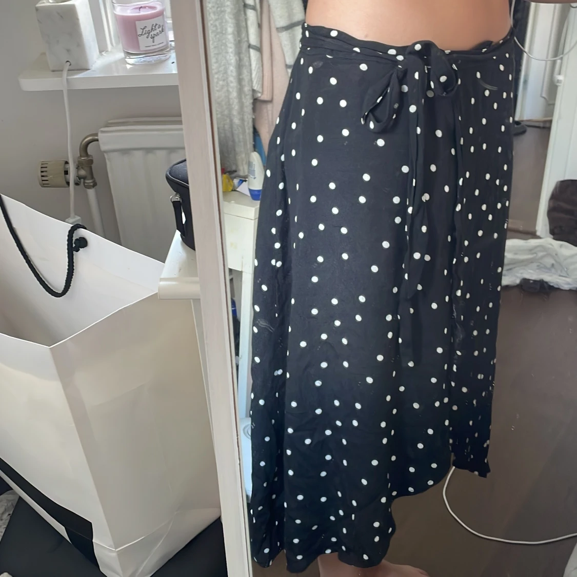 Prickig långkjol - 90