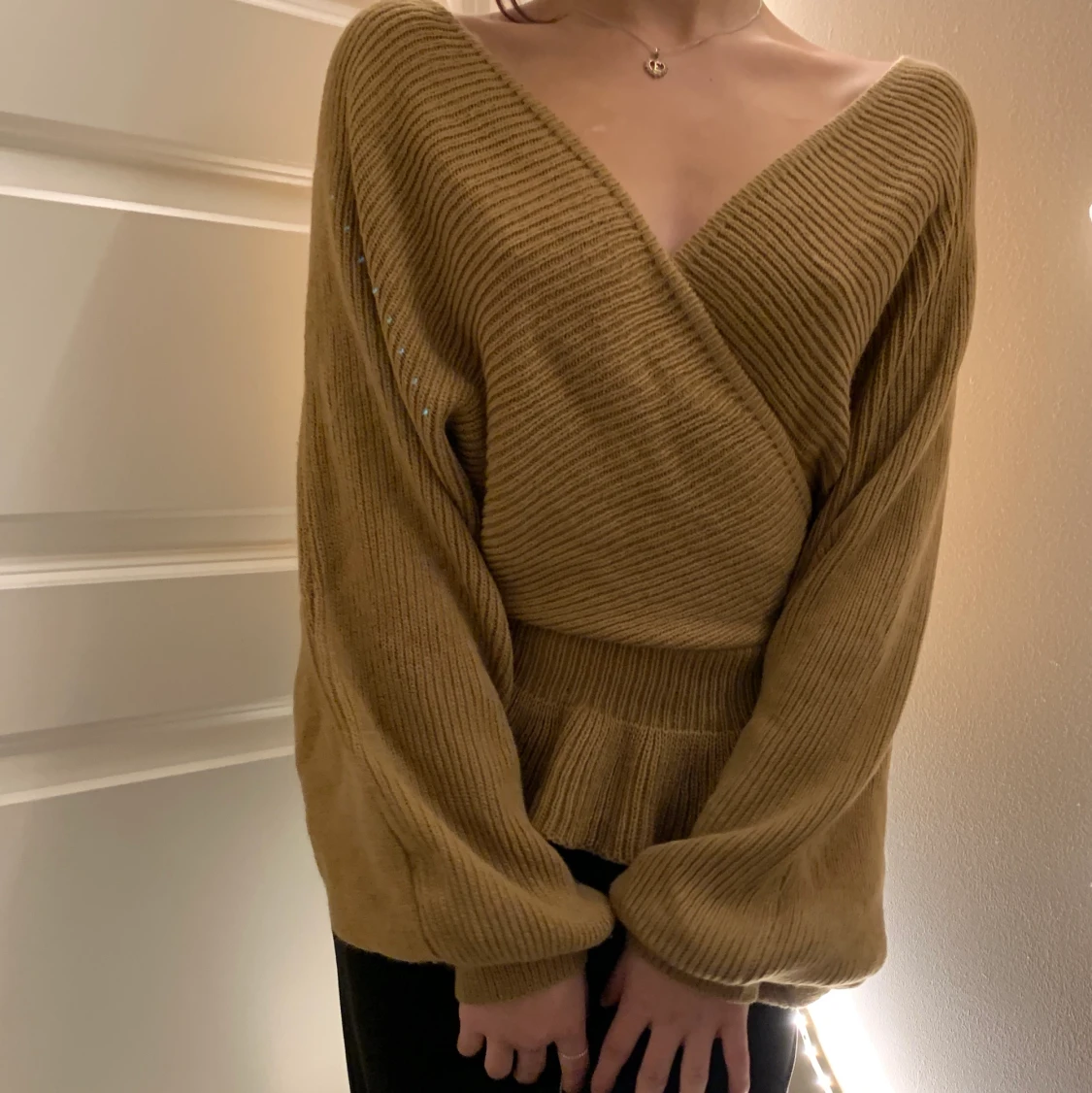 Stickad tröja/sweatshirt - 90