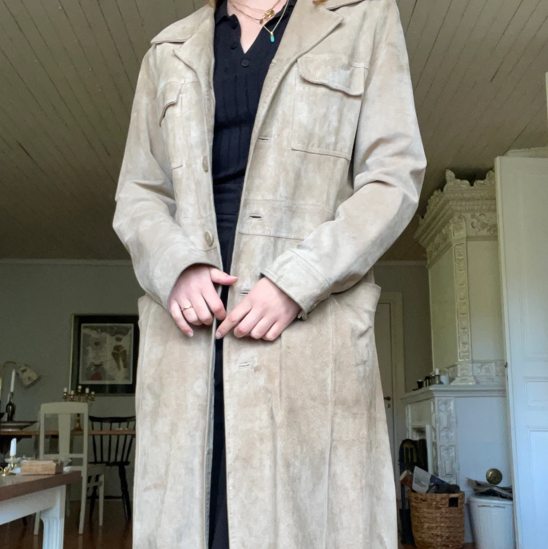 Beige mockakappa - 91