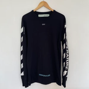 OFF WHITE Longsleeve SS18 Temperature - 100% authentic, 10/10 Condition, Size Small.