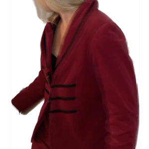 Cirkus kavaj - Cirkusdirektör jacka. Sammet. Perfekt till halloween eller om man har den stilen