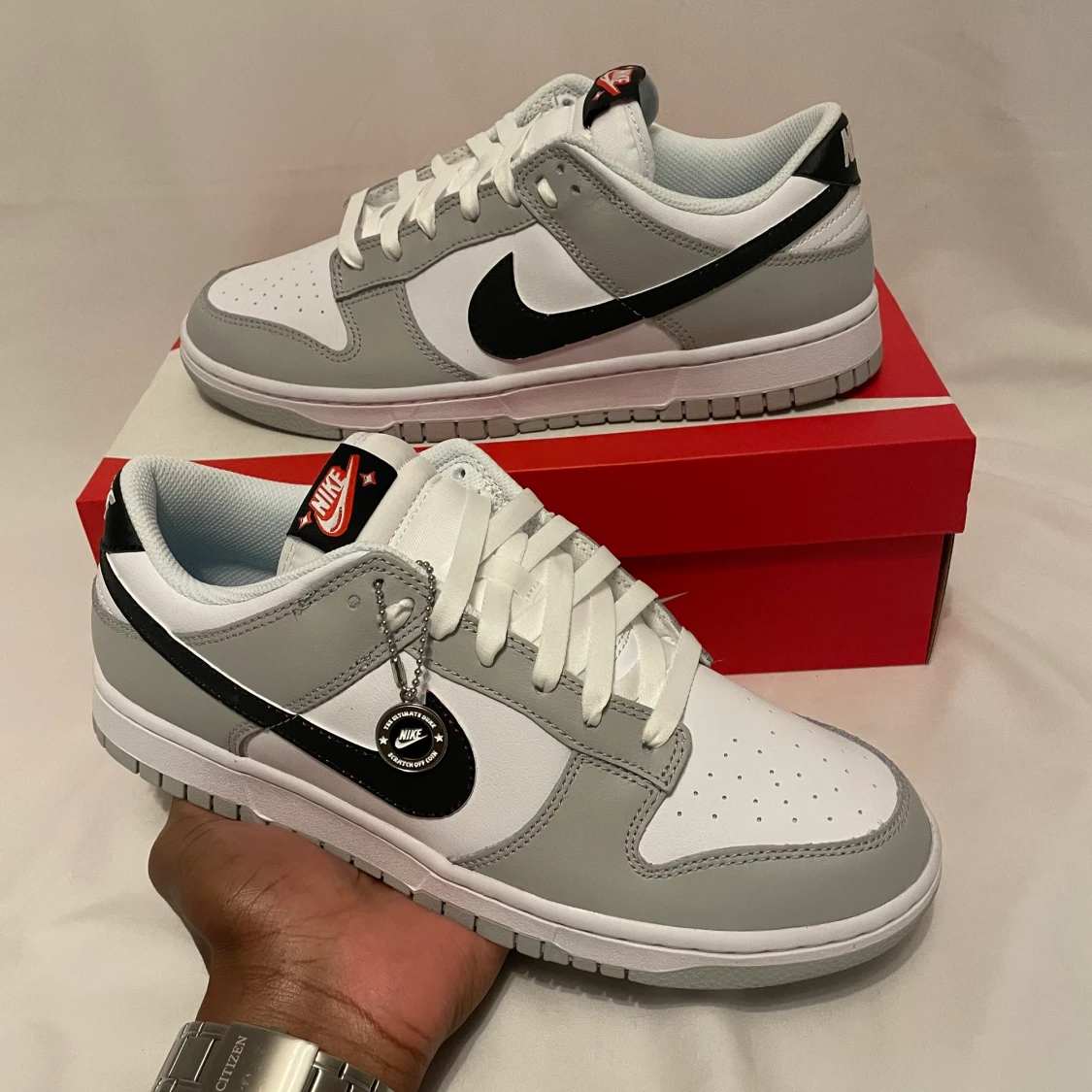 Dunk Low SE ’Lottery pack- Grey Frog🔥 