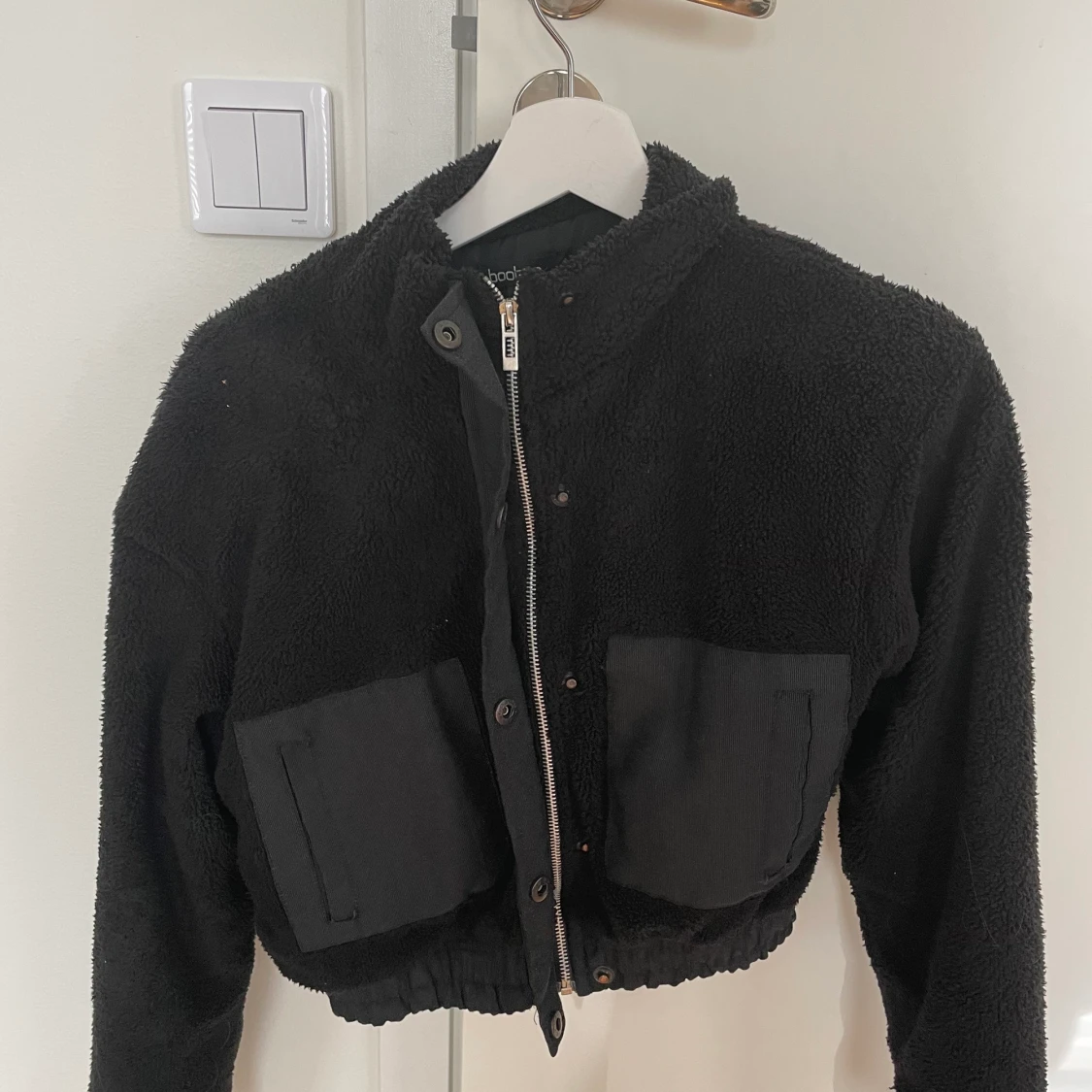 Teddy jacka från boohoo 