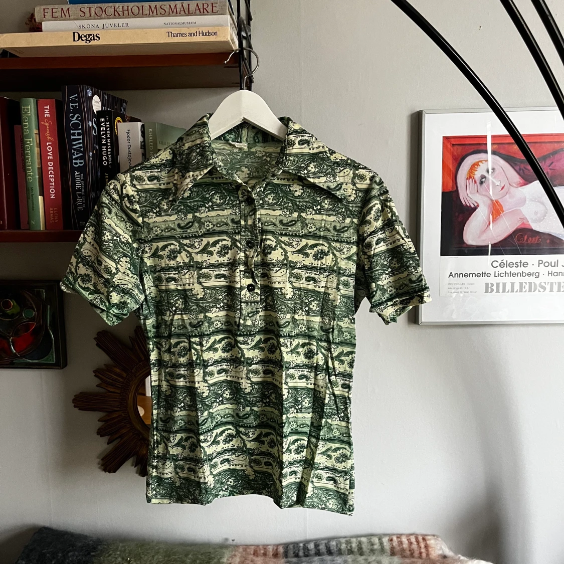 Kortärmad 70-tals skjorta 