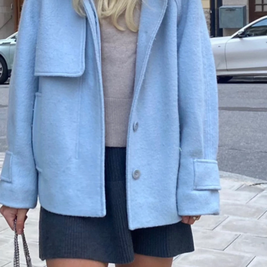 Zara stickad kjol - 90