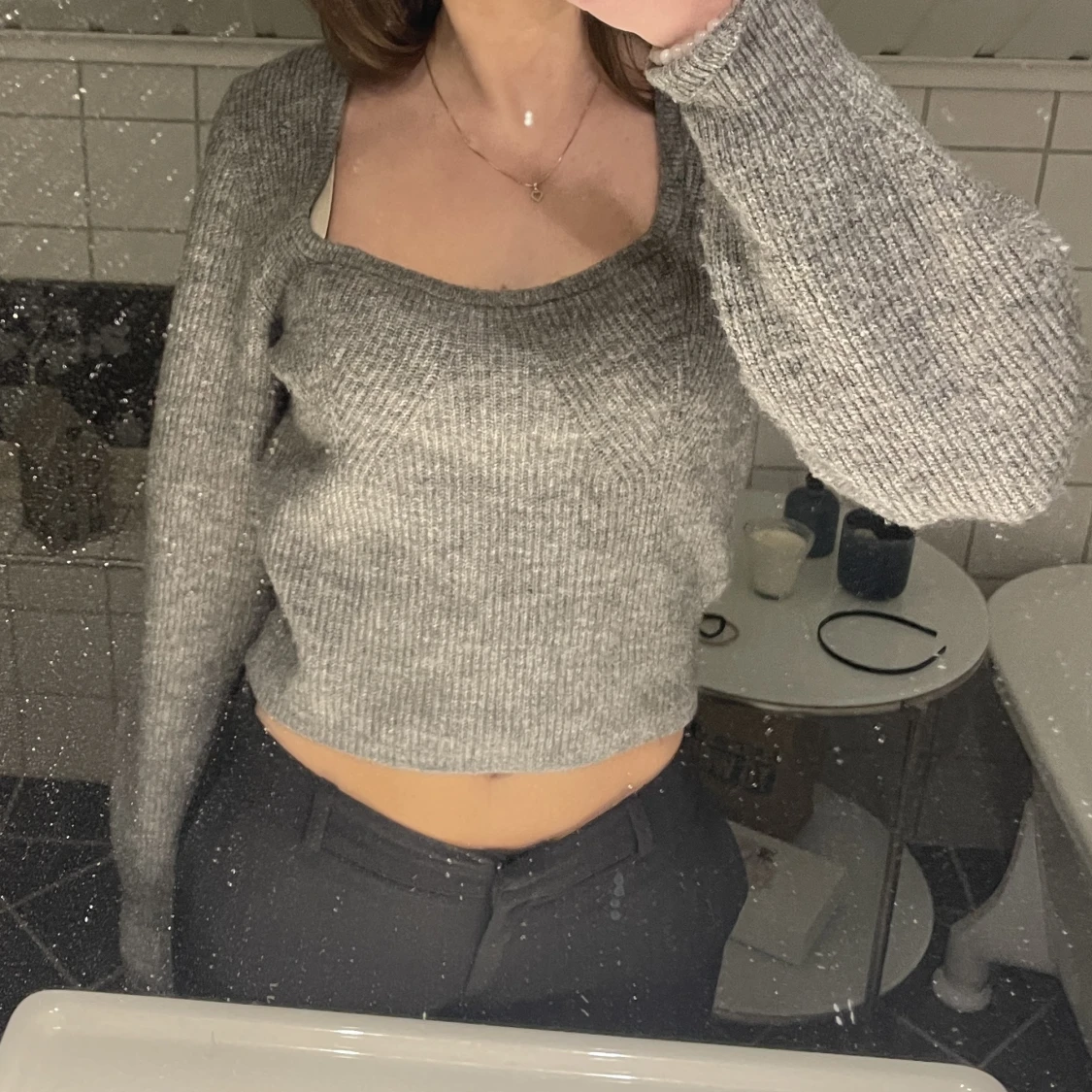 Stickad tröja  - 90