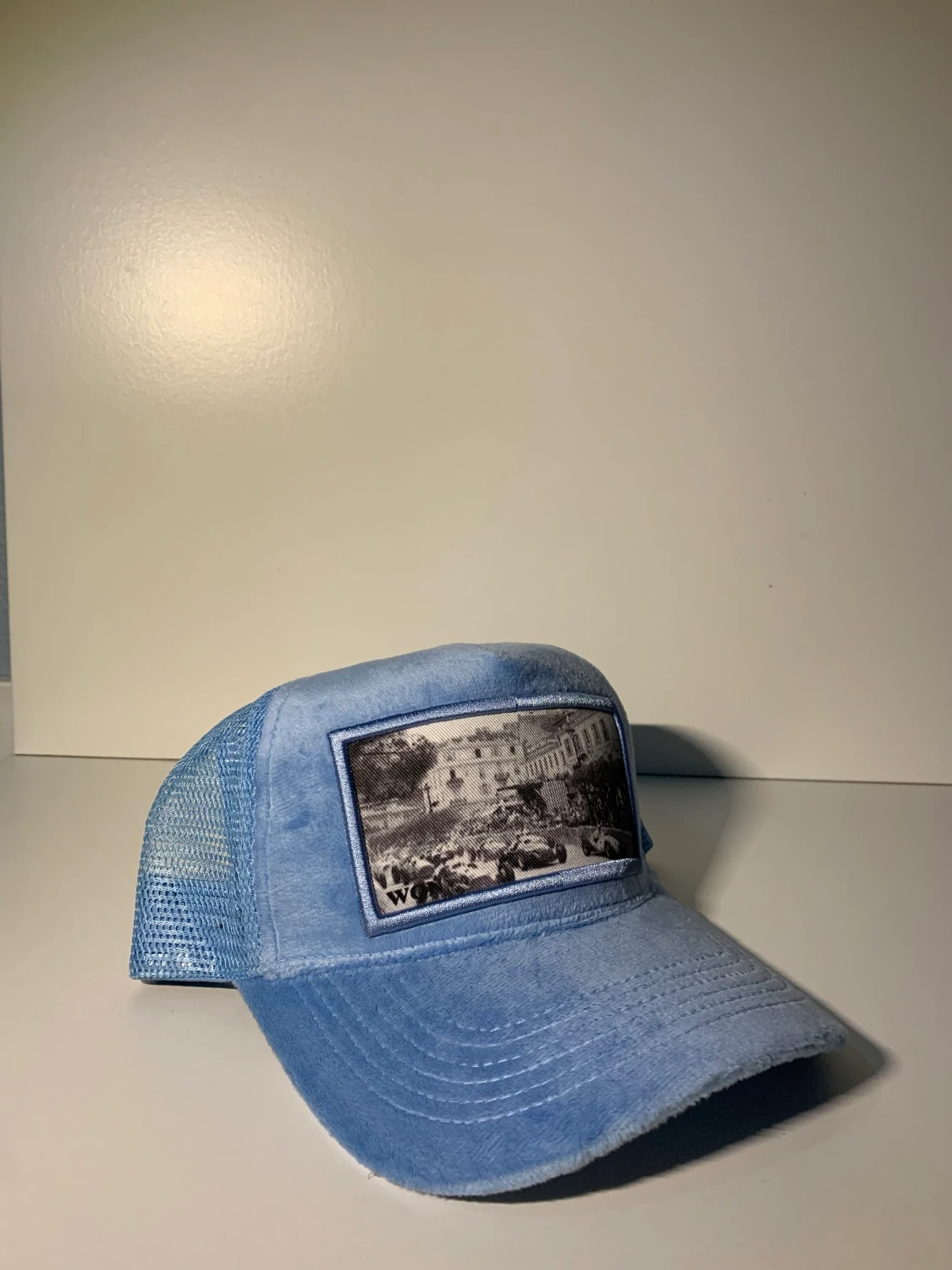 Exklusiv velvet keps