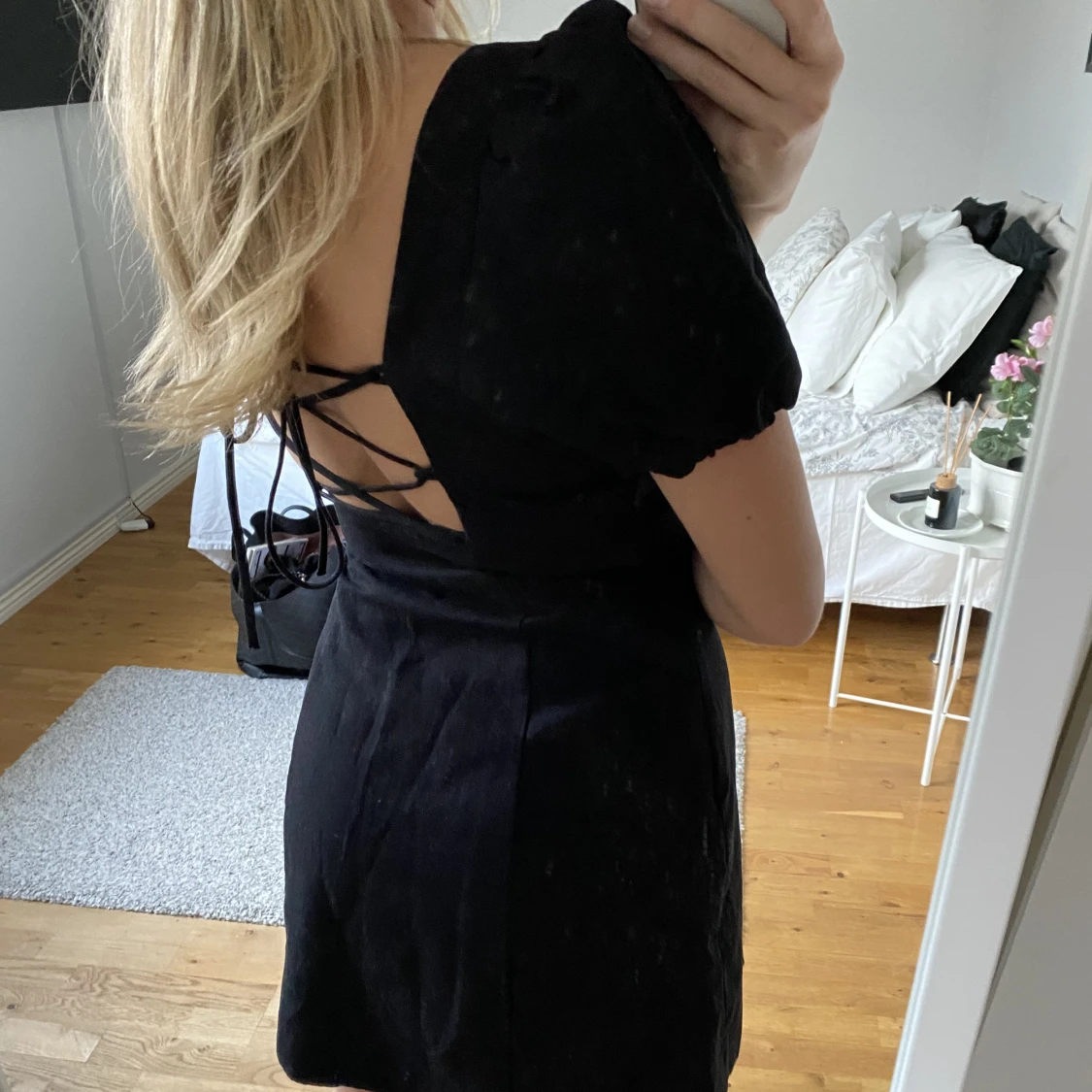 Svart zara klänning  - 91