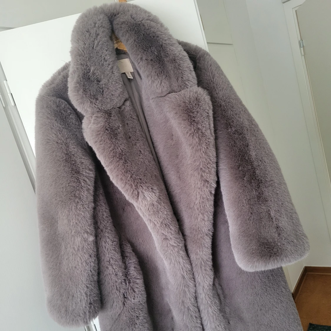 Pälsjacka ej äkta päls