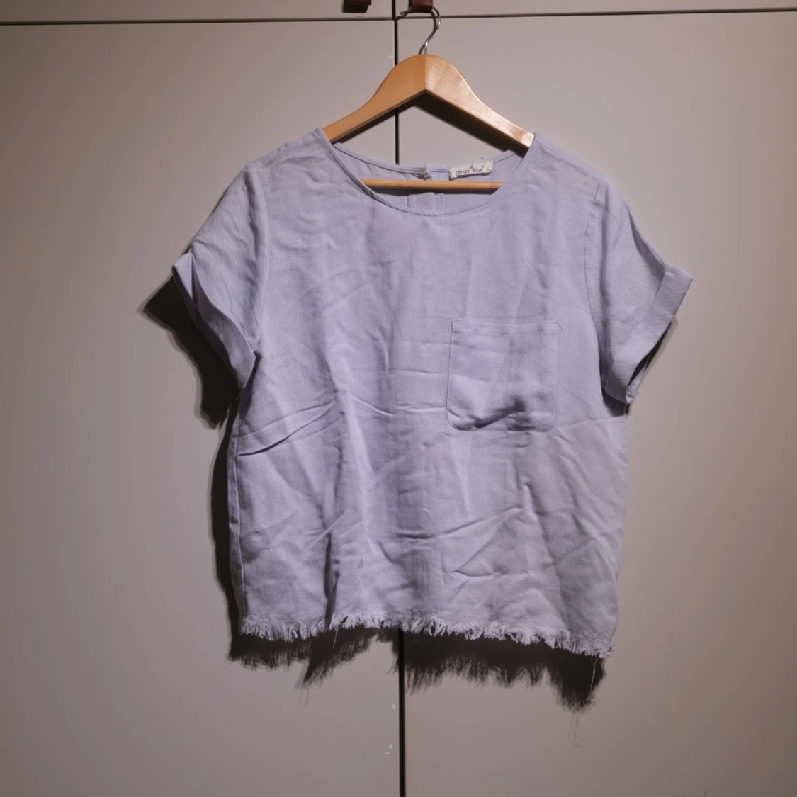 Light blue cotton shirt