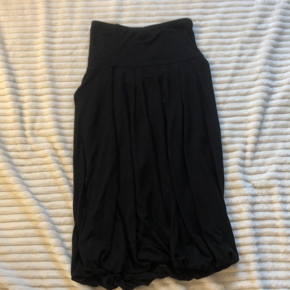 Svart klänning utan armar