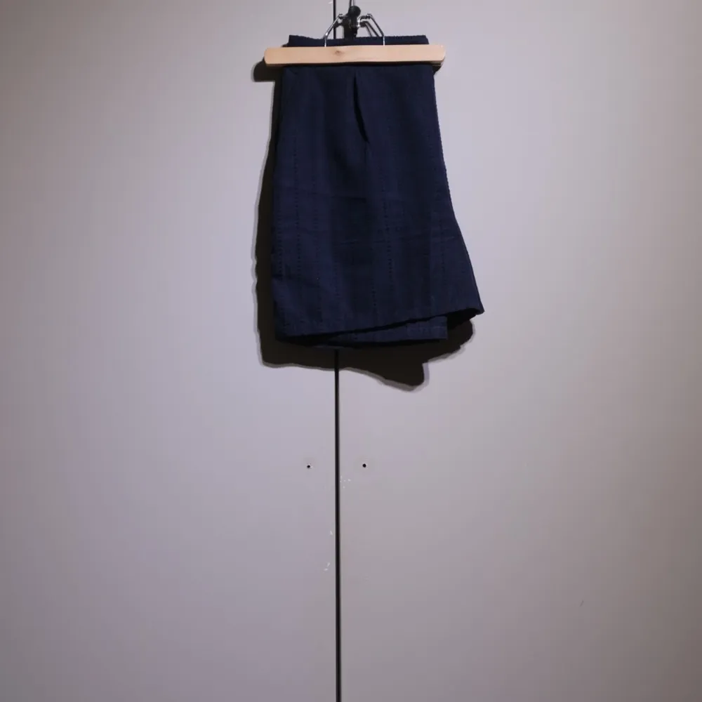 Short shorts in dark blue. Shorts.