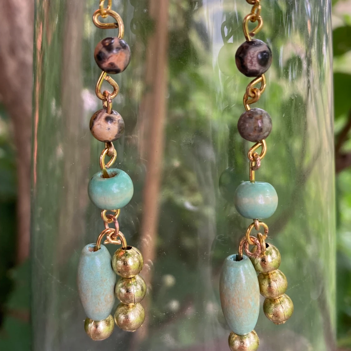 Guld örhängen  - 90