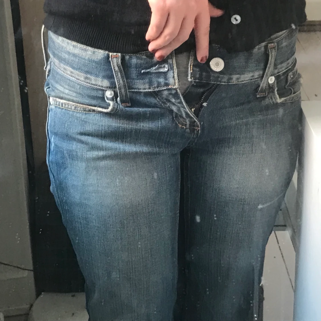 galet snygga jeans  - 90