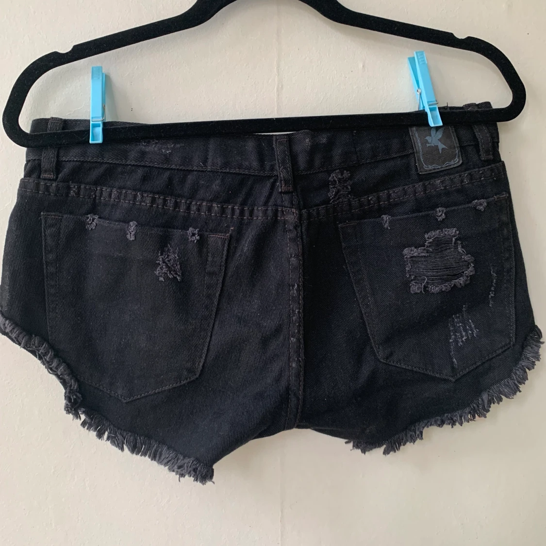 One Teaspoon Denim Leo/Svart Shorts - 90