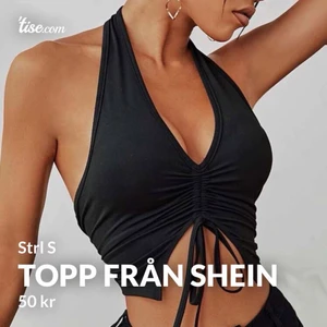 Ny topp från shein - Helt ny topp med snörning fram, Strl S 50kr