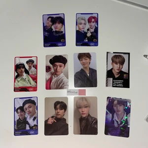 skz photocards - säljer en del av min kollektion id, glitter och unit pcs: 40kr allt annat: 70kr availability:  ✅✅  ✅❌✅✅  ✅✅✅✅
