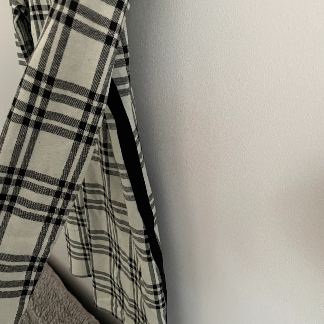 Rutig kort klänning , S - 90