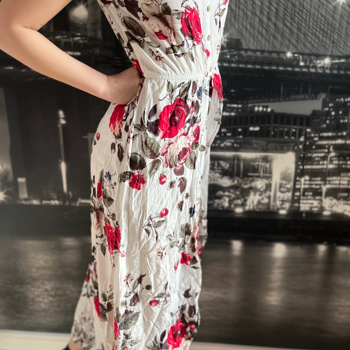 Somrig playsuit med släp - 90