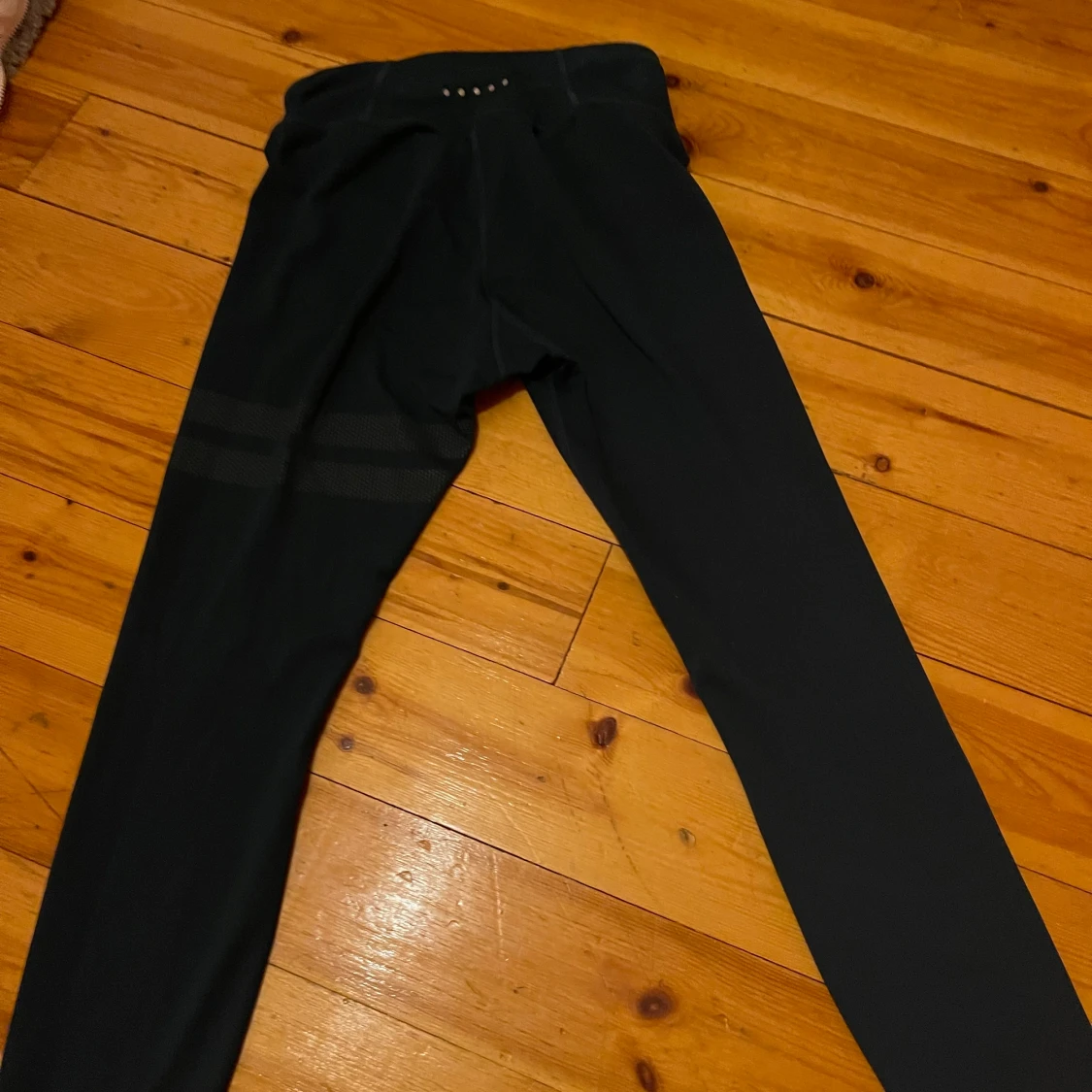 Blåa stronger byxor 