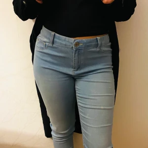 Blåa jeans - Använd en gång. 