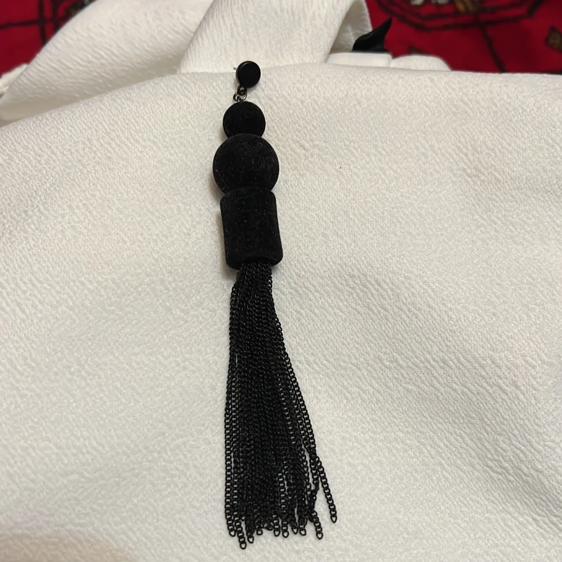 Gardin öronhängen med diamant ringar.  - 90