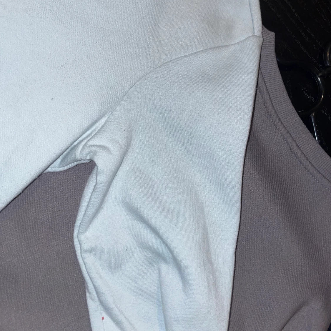 Grå sweatshirt  - 90