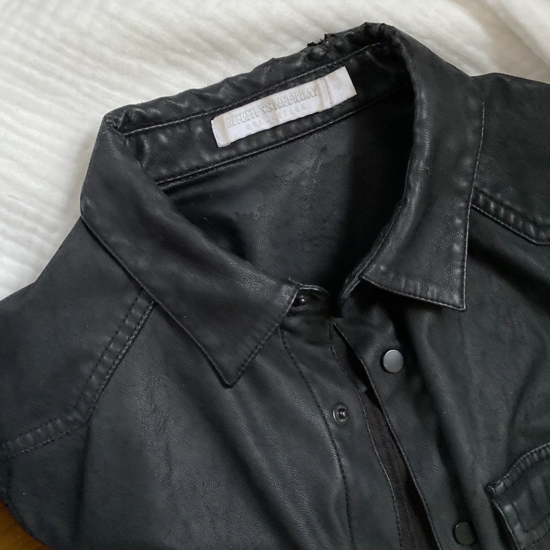 Leather Weekday shirt  - 91