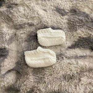 Nyfödd strumpor  - Stickande strumpor, inte använda 