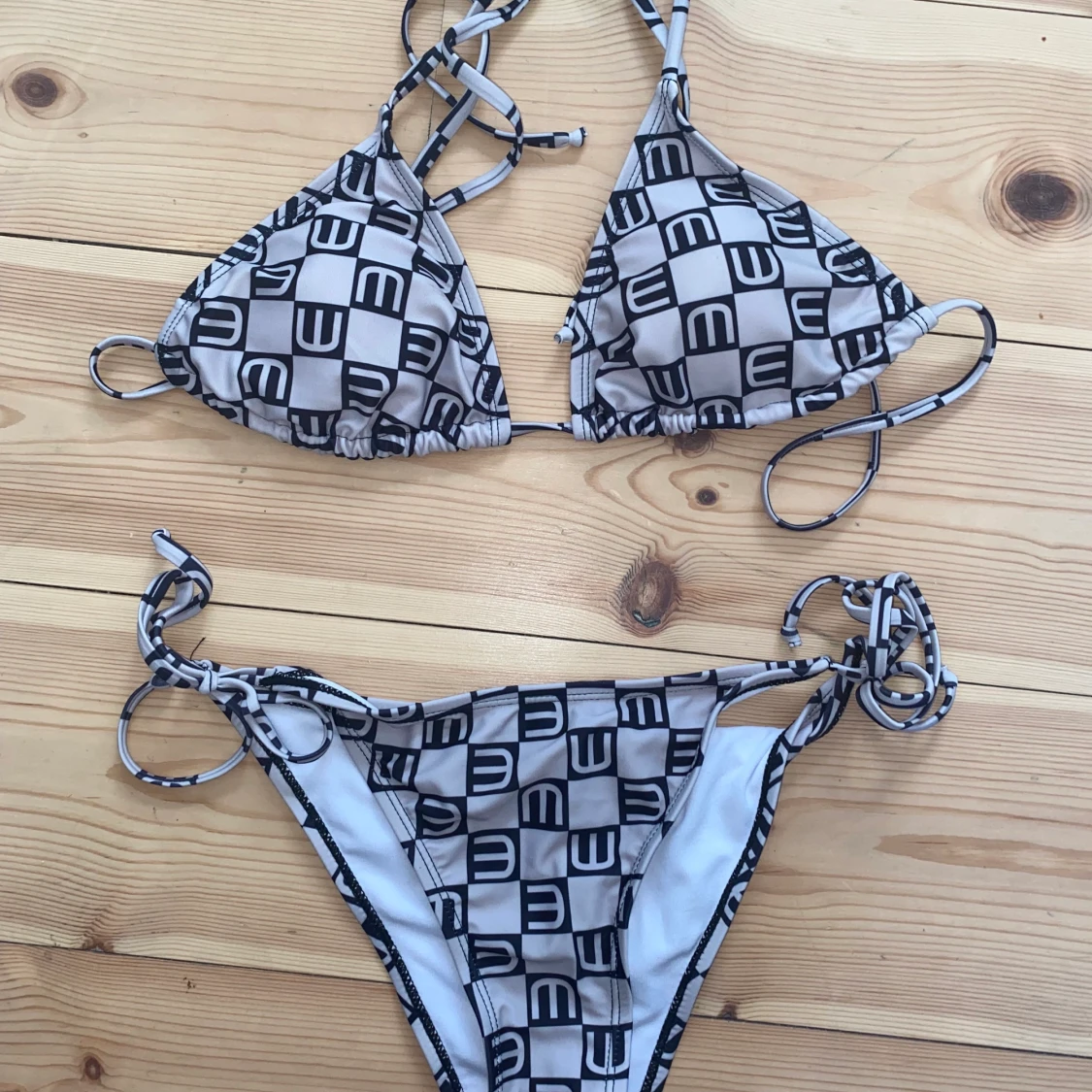 Mönstrad bikini