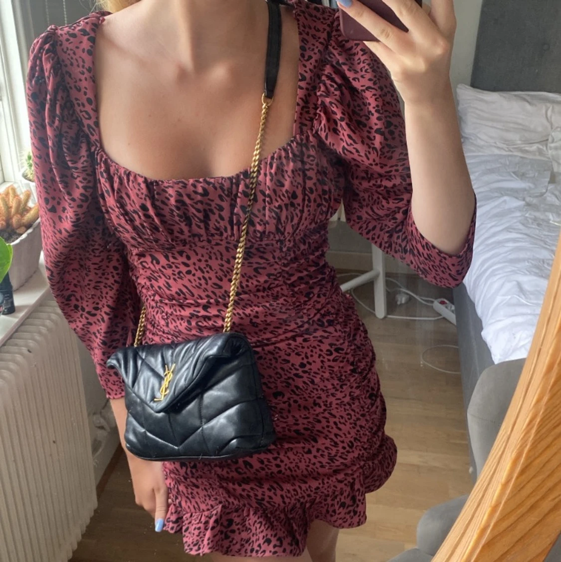 Mönstrad klänning zara - 90