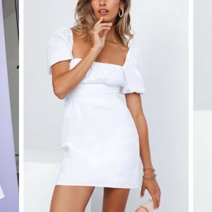 Klänning strorlek M - Jag säljer en klänning har aldrig använt den, den är i helt ny skick, köpte den för 899kr säljer den för 650kr plus frakt 