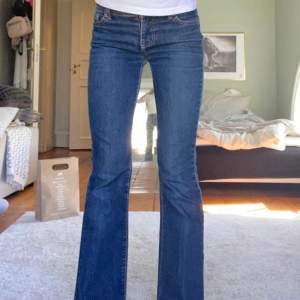 Säljer nu jätte fina lågmidjade jeans från glo de är tyvärr lite sönder i dragkedjan men det går att byta annars är det väldigt fint skick. glo jeans går heller inte att köpa längre.