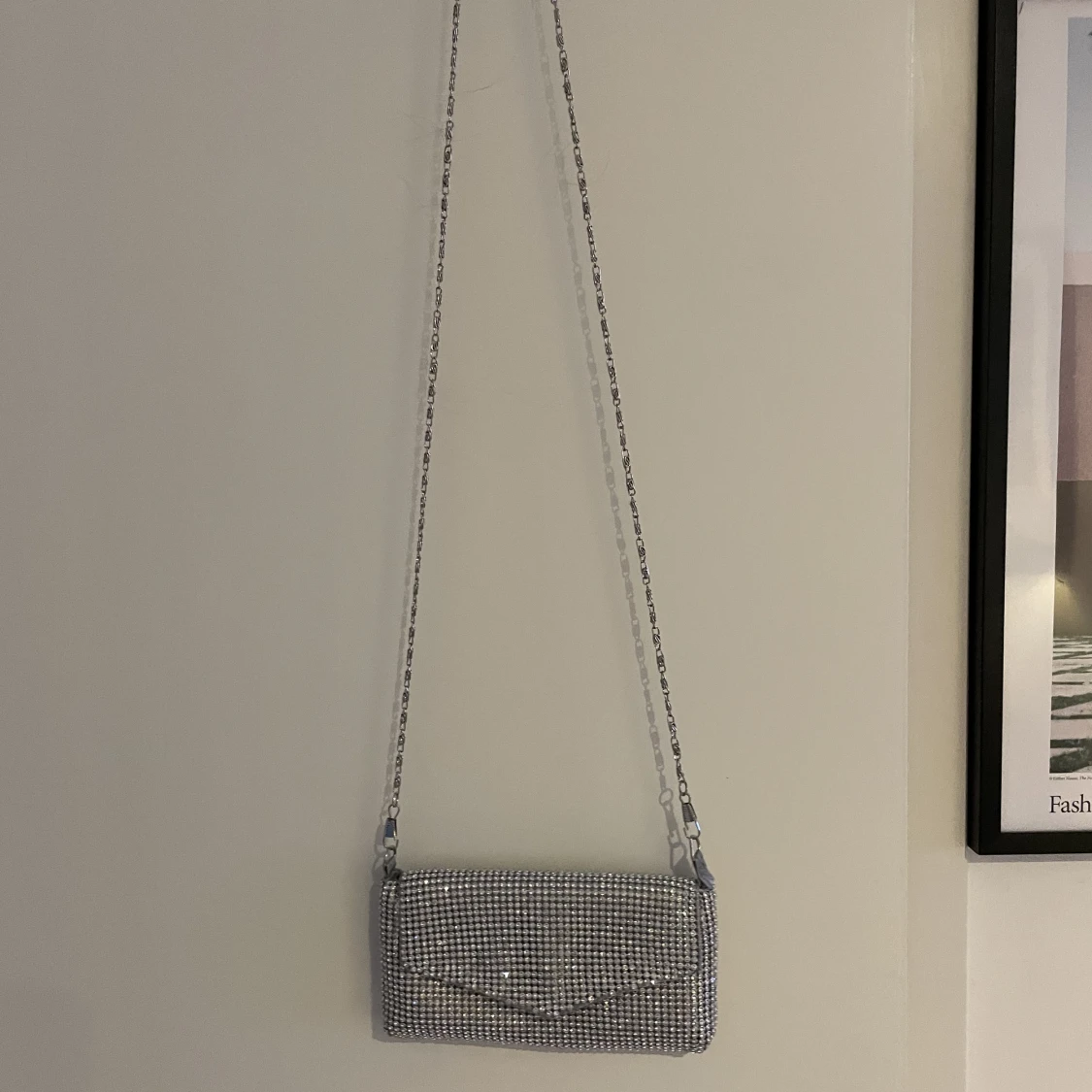 Liten glittrig väska - 91