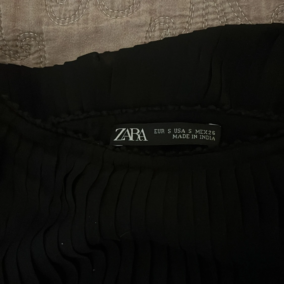 Zara klänning! Spagettistraps, Svart, Strl S - 90