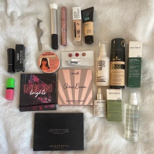 Smink och hudvård - Många produkter är aldrig använda medan andra är testade och använda. Skicka privat om det är något specifikt ni undrar över. Köp allt i paketpris (500kr) eller kom med eget prisförslag 