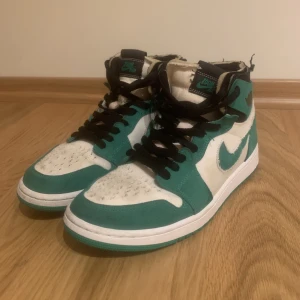 Jordan 1 Zoom CMFT Stadium Green - Jordan 1 High Zoom CMFT Stadium Green 8/10 Cond, Sparsamt använda Inga Defekter  OG Box