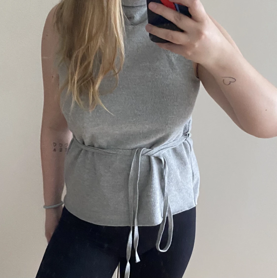 Stickad topp!!💗 - 90