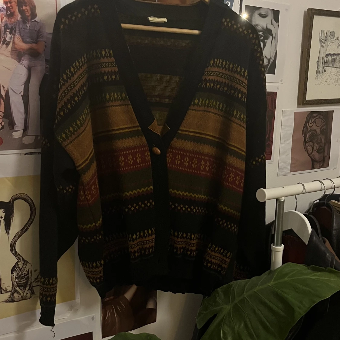 Vintage stickad tröja!